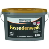 Primaster Fassadenfarbe Fassadenweiß weiß 2,5 l