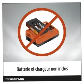 Powerplus Akku-Laubbläser 40 V ohne Akku