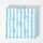 Homescapes Kissenbezug Gestreift 40 x 40 cm Blau