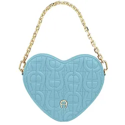 Aigner Heart Pouch Aquamarin Blue, gold