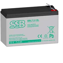 SSB-Electronic Spezial Batterie für USV 12V/7Ah