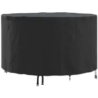 VidaXL Gartenmöbelabdeckung Schwarz 102 x 102 x 71 cm