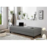 Gästebett MAINTAL, grau (anthrazit, schwarz), Struktur Holzwerkstoff, Liegefläche B/L: 90cm x 200cm, Bonnell-Federkernmatratze, Faltbetten, Gästebett, mit Bettkasten