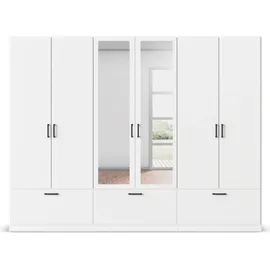 Rauch Drehtürenschrank BARI 270 x 210 x 54 cm Weiß