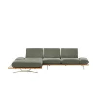 KOINOR Ecksofa  Marilyn , grau , Maße (cm): B: 324 H: 96 T: 160.0