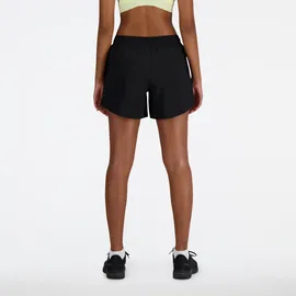 New Balance Sport Essentials 5" Damen Shorts Schwarz XS