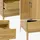 sweeek Kleiderschrank Vintage 55 x 180 x 55 cm Schwarz