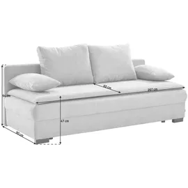 Z2 Schlafsofa , B/H/T ca. 207,00x94,00x90,00