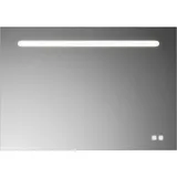 Burgbad Lin20 Lichtspiegel, mit horizontaler LED-Beleuchtung, 1000x700mm, SIIX100PN529