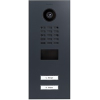DoorBird D2102V IP Video Türstation mit 2 Ruftasten RAL 7016 (seidenmatt)