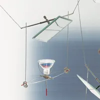 Ingo Maurer YaYaHo Element 2 mit Spiegel, Metall