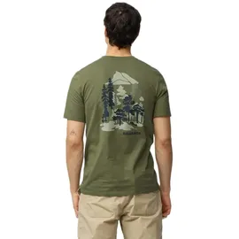 Fjällräven Swedish Forest Kurzarm-t-shirt - Laurel Green - XL