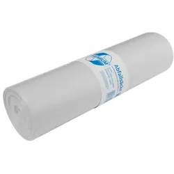 DEISS PREMIUM Abfallsack 120 Liter transparent, Typ 150, Abfallsäcke sichtbarer Füllstand für Kontrollen, Maße (B x L): 700 x 1100 mm, 1 Rolle = 15 Säcke