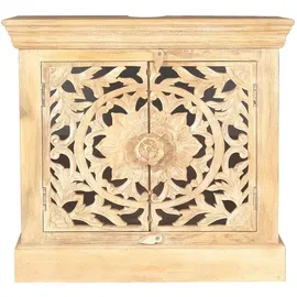SIT Möbel Waschtischunterschrank 2 Türen 66 x 60 x 41 cm Natur