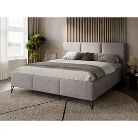 Mirjan24 Polsterbett, Greige, Textil, Rechteckig, 140x200 cm, Schlafzimmer, Betten, Polsterbetten