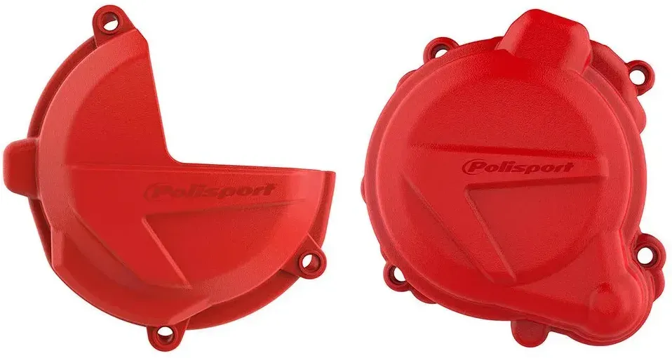 Polisport Beta Rr250/300 2t&xtrainer 300 18-20 Kupplungs-und Zündungsdeckel-schutz - Red - One Size