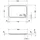 Duravit D-Code 120x80x8,5cm, weiß
