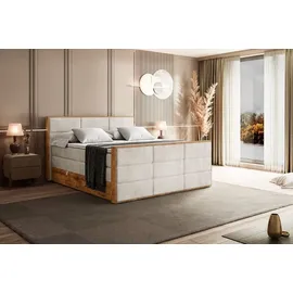 altdecor Boxspringbett 180 x 200 cm H3 Beige