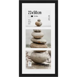 Accent by Nielsen Bilderrahmen Apollon (LB 23x50 cm, - schwarz