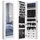 Costway Schmuckschrank mit LED Beleuchtung und Spiegel