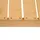 Outsunny Gartenbank 110 x 35 x 38 cm Natur