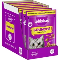 Whiskas Crunch Katzensnacks Huhn, Pute & Ente 6 x