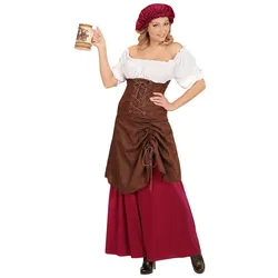 Mittelalter Schankwirtin Damen Kostüm - XL