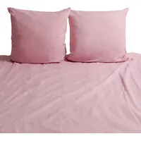 Wolkenfeld Flanell Rosa 135 x 200 cm + 40 x 80 cm/80 x 80 cm