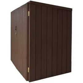MCW Mülltonnenverkleidung MCW-J29 213 x 172 x 112 cm braun