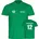 multifanshop Kinder T-Shirt - Hannover - Trikot Nummer 12 - Druck weiß - Kind