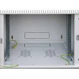 EFB-Elektronik EFB 19 Wandgehäuse 6HE, fest, 1-teilig, RAL7035, Tiefe 400 mm
