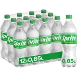Sprite - Limonade mit maximaler Erfrischung mit Limetten und Zitronen-Geschmack in praktischen Flaschen - in praktischen Einweg-Flaschen (12 x 850 ml)