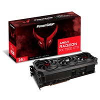 PowerColor Radeon RX 7900 XTX Red Devil, 24GB GDDR6, HDMI, 3x DP (RX 7900 XTX 24G-E/OC)