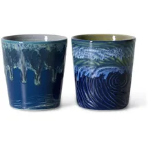 HKliving Kaffeebecher 0,23 l Starry Night 2 St.