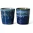 HKliving Kaffeebecher 0,23 l Starry Night 2 St.