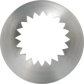 Birkmann Birkmann, Französische Sterntülle, Nr.62 - Ø 20 mm, Edelstahl