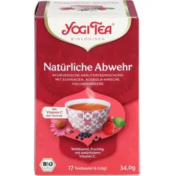 YOGI TEA Natürliche Abwehr Bio Filterbeutel 30,6 g