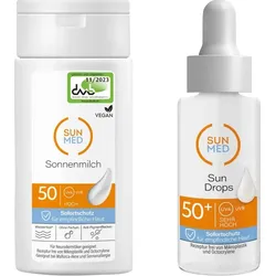 SunMed Sonnenschutz Körper- und Gesichtspflege Set  1 Sparset