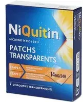 NiQuitin® Nicotine 14 mg/24 H Pansement(S) 7 pc(s)