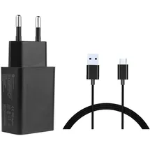 CoreParts 12W USB Power Adapter Schwarz