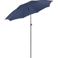 Fare Sonnenschirm, Dunkelblau, Kunststoff, Rund, 235x235 cm, Sonnen- &