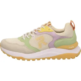 Rieker W2506 Damen Beige/Weiß 39