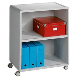 Paperflow Mobil Aktenregal 65,1 x 33,0 x 86,4 cm grau