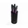 King Click-Grip Servierpfanne 28 cm inkl. 6-teiligem Messerblock beere-schwarz