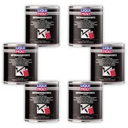 6x 2KG LIQUI MOLY 6119 Unterbodenschutz Steinschlagschutz streichbar schwarz