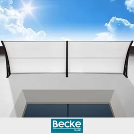 OEM Vordach 150 x 100 cm transparent