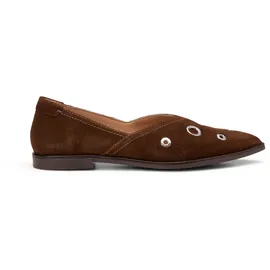 Marc O'Polo Ballerina für Damen, braun, Größe 38 EU