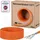 HB-Digital CAT 7 Kabel Netzwerkkabel max. 1000 MHz S/FTP AWG23 LSZH orange