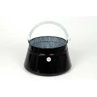 su-deco Gulaschkessel 20 Liter Granit/Schwarz