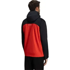 Mammut Microlayer 2.0 HS Hooded Jacket mammut red/black XL - Rot, Schwarz